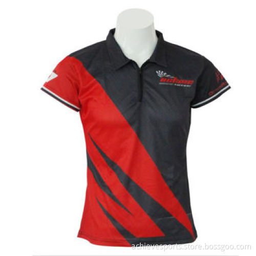 Sublimate golf polo shirt, customized logos and designs are welcome